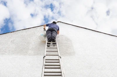 Peinture extérieure à Évisa — façades et ravalement
